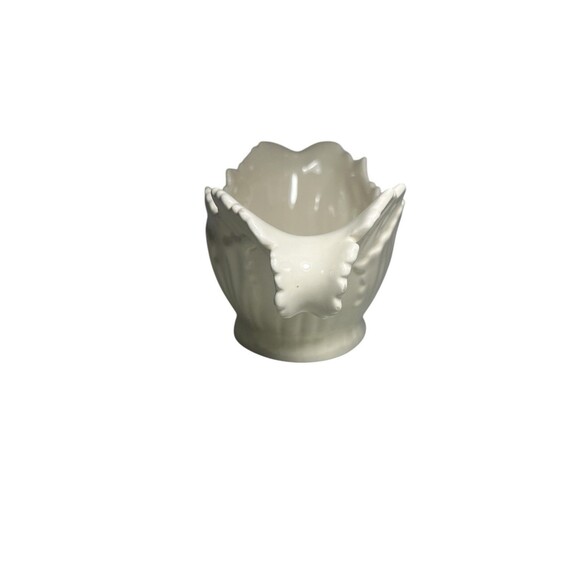 2009 Lenox Teleflora 75th Anniversary Leaf Design Ceramic Gravy Boat Planter - Picture 3 of 16